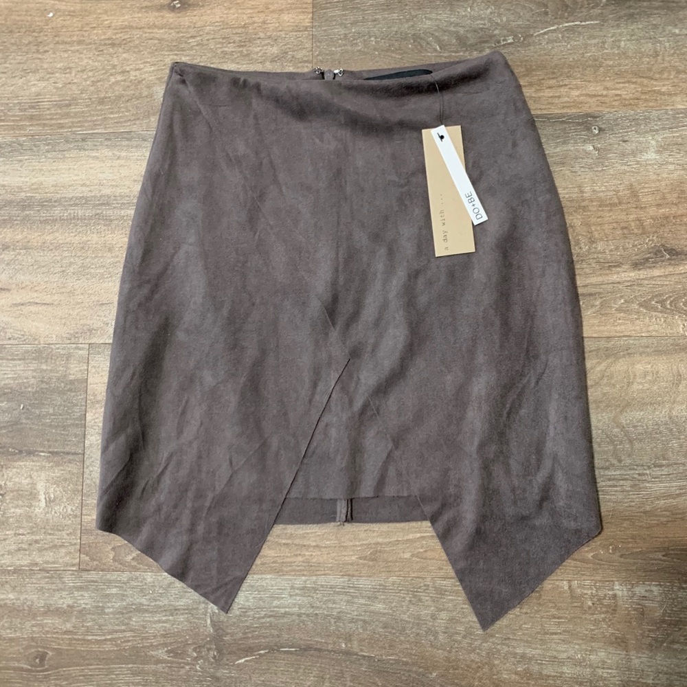 SUEDE DOBE MINI SKIRT